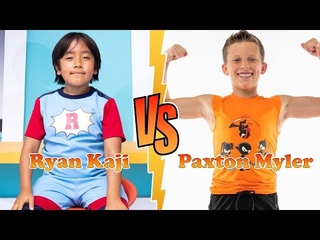 Paxton Myler (Ninja Kids Tv) VS Ryan Kaji Stunning Transformation  From Baby To Now