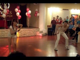 Шоу-номер по Сальсе. 1 место. Дмитрий Лунев и Джамила Завгородняя. Dance Life
