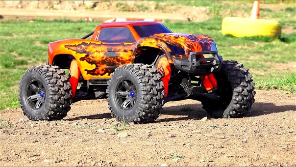 RC ADVENTURES Si CKEST Monster Truck Body Ive EVER SEEN Unboxing a Double Flame Traxxas X