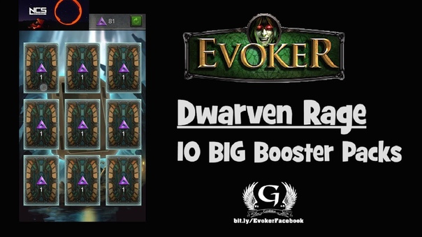 EVOKER: DWARVEN RAGE 10 BIG Booster Packs, Benito
