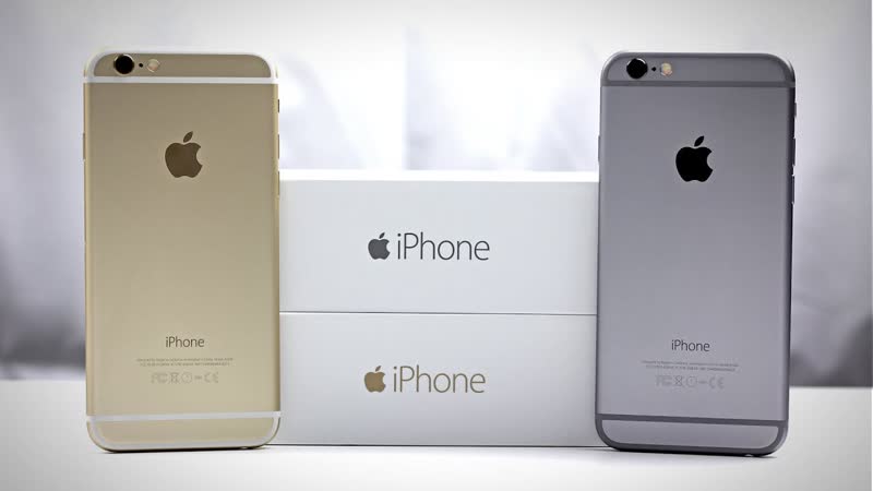 i Phone 6 Unboxing ( Gold + Space