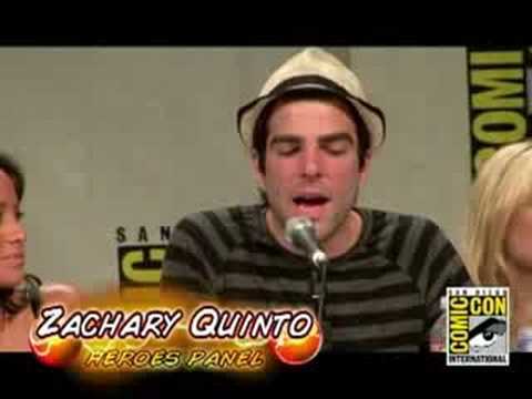 Heroes Comic Con Panel: Sylar Gets Embarrassed Part 4 of