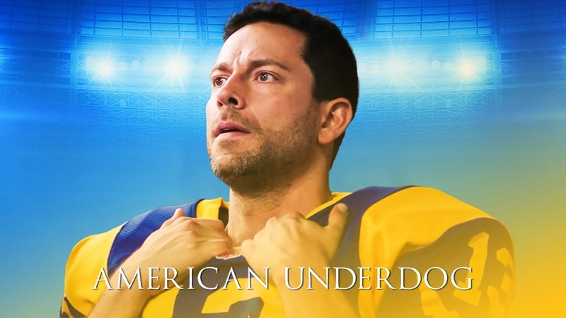 Zachary Levi on American Underdog, Kurt Warner, Comic Con and Why Shazam 2 Is Better Than