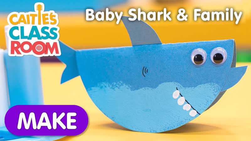 Learn How To Make A Baby Shark Family