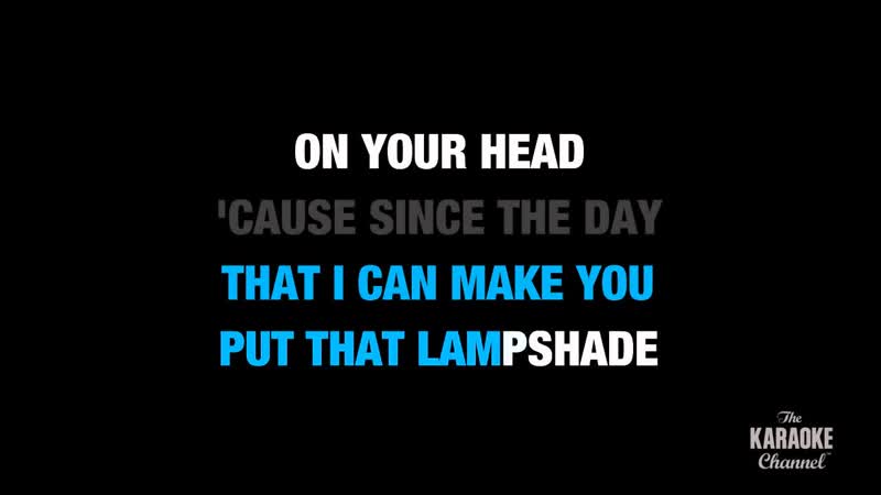 Alcohol in the Style of Brad Paisley karaoke video with lyrics (with lead