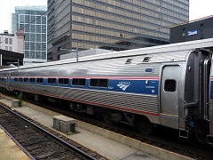 Amtrak Amfleet Coach V (with added bogie sounds)