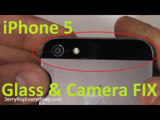 iPhone 5 Back Glass & Camera Lens Replacement Easy!