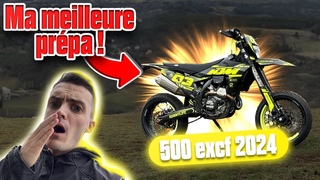Prsentation + TEST KTM 500 EXCF 2024 !