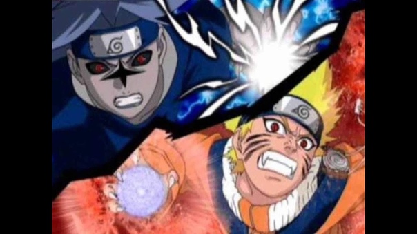 naruto vs suske Over my