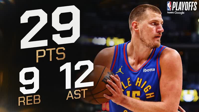 Nikola Jokić BALLED OUT With 29 PTS 12 AST, April 19,