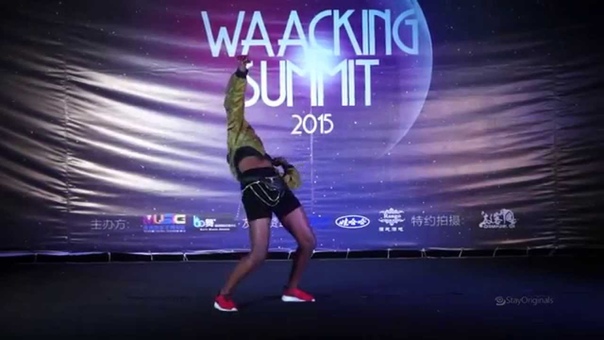 PRINCESS MADOKI Judge Performance Waacking Summit 2015 Xuzhou