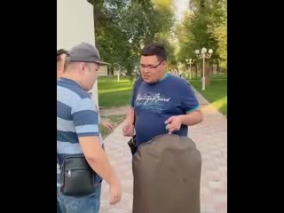 Гопник не на того нарвался
