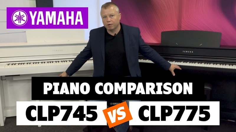 Yamaha Digital Piano Comparison CLP745 vs CLP775 worth the extra