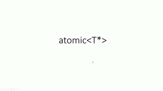 5. Atomic pointers in C++