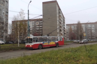 Trolleybus Izhevsk trolleybus compilation. Ижевские троллейбусы 2013
