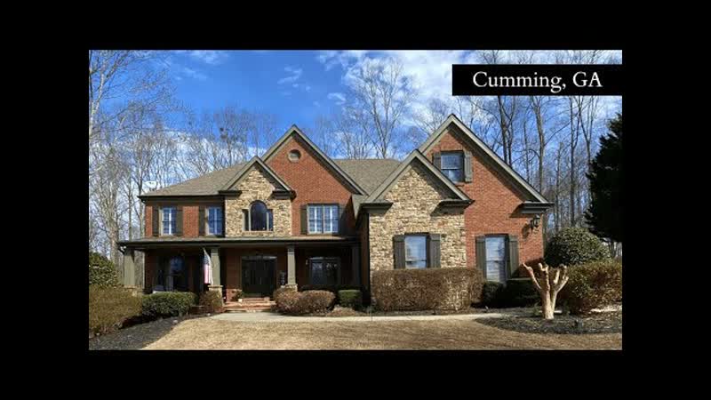 INSIDE EXCLUSIVE CRAFTMAN STYLE HOME FOR SALE IN CUMMING, GA 6 Bedrooms 5