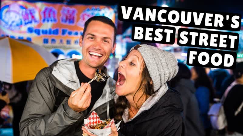 ASIAN STREET FOOD IN VANCOUVER Richmond Night Market DIY Food