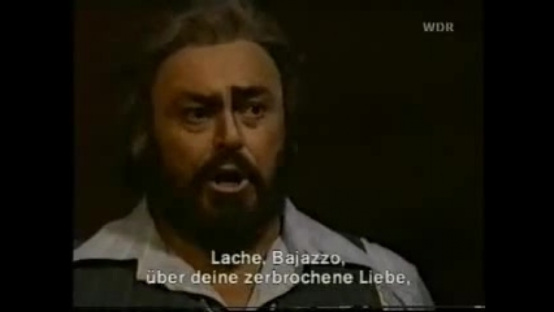 I Pagliacci Aria di Canio