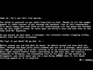 Stephen King’s The Mist - 1985 PC Game, gameplay