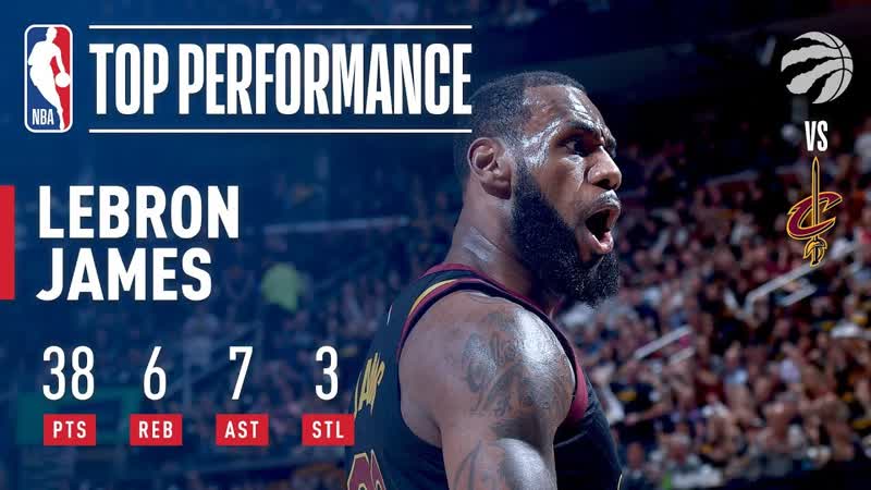Le Bron James Dominant Performance Buzzer Beater vs