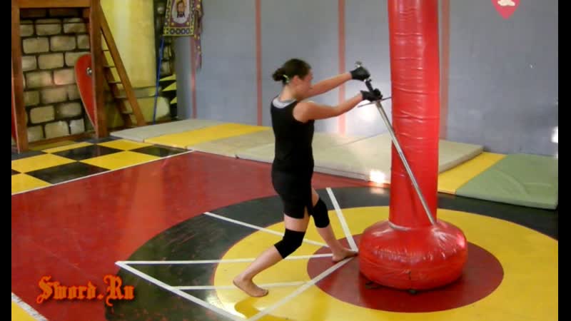 Longsword chopping position