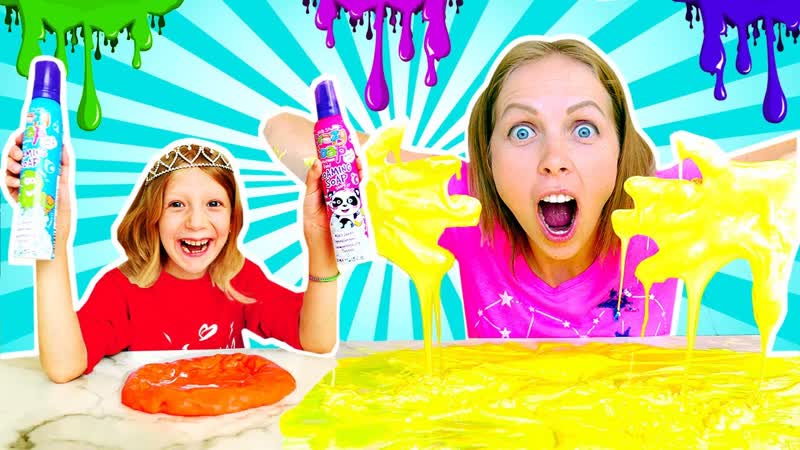 ЧЕЛЛЕНДЖ: ИСПОРТИ СЛАЙМ Или БИТВА СЛАЙМОВ с Косметикой Slime