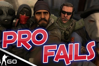 CS:GO - Funny PRO FAILS ft. Pasha, GeT_RiGhT, JW, kennyS & more!