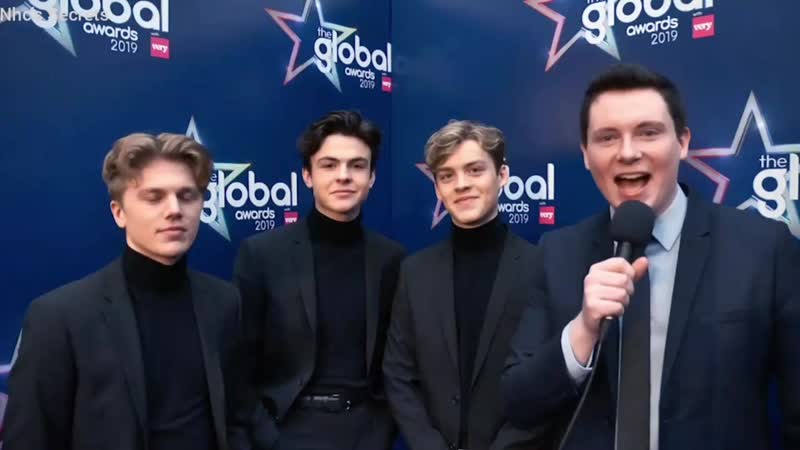 Перевод New Hope Club Interview with Rory OConnor A at The Global Awards