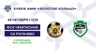 Кубок 2014 ФСК Чемпионик - СК Рогачево