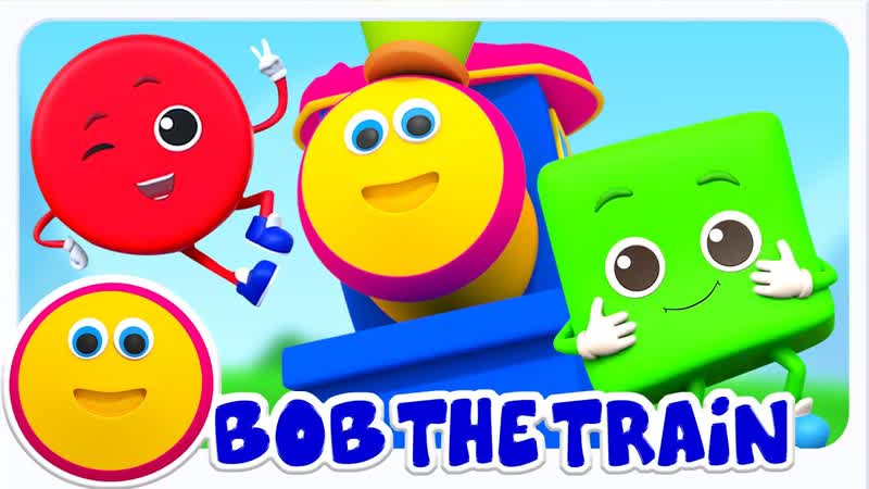 Learn Shapes with Bob the Train + More Educational Videos Kids