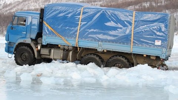 ЗИМНИК. ДОРОГИ КРАЙНЕГО СЕВЕРА SIBERIA, YAKUTIA, YAMAL, NORTH. ЗИМНИК,