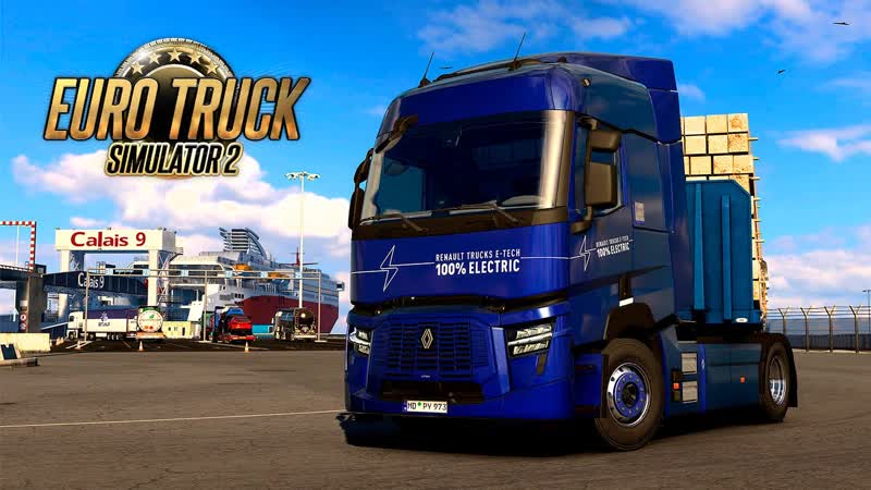 Renault E Tech T Euro Truck Simulator 2 Convoy,