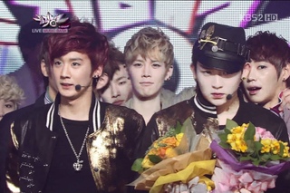[1080P] 120203 Music Bank Teen Top  - No.1 First Win + Encore
