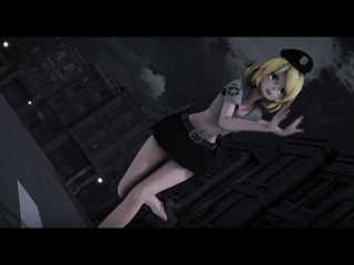 MMDMarine Bloomin' Tda Police Rin