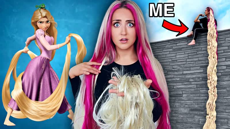 I Survived in the World s LONGEST HAIR
