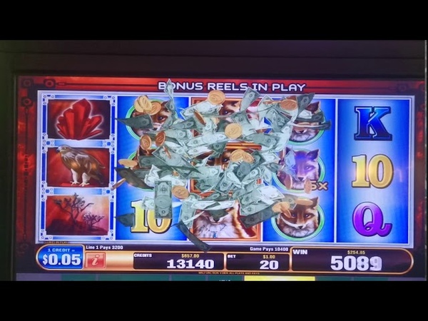 Crystal Fox by Bally Scientific Games Big slot win betting small and hitting for over 500 X