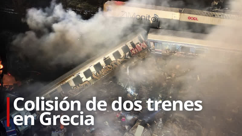 EN VIVO: Colisión de dos trenes en