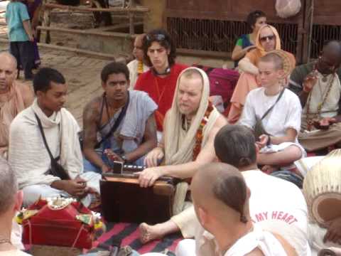 Harinama on Gopastami 2008 by Aindra Prabhu Part 1,