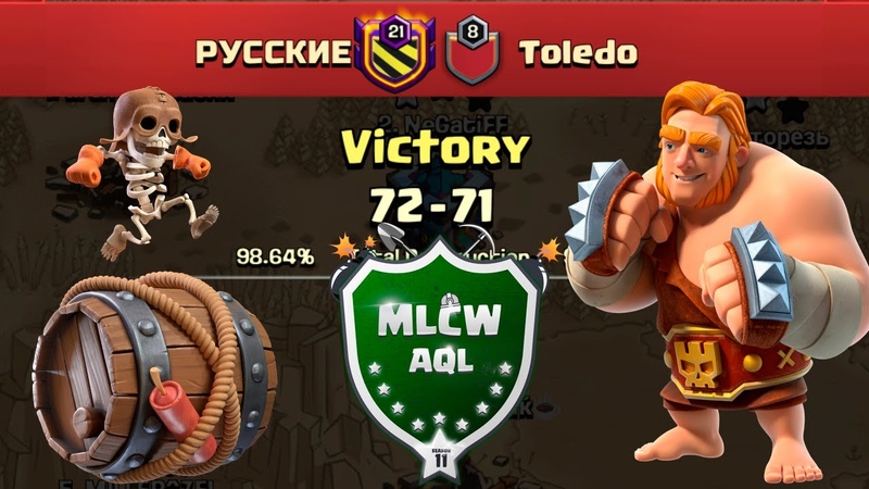MLCW AQL РУССКИЕ vs