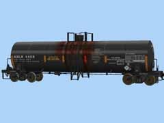 DES Tank Car ACF 16388gal AXLX weathered V2