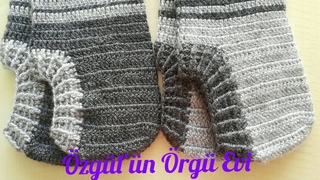 PATİK TOPUK YAPIMI 1 | TIĞ İŞİ PATİK TOPUK YAPIMI #elörgüsü #patikmodelleri #tığişipatik #örgü