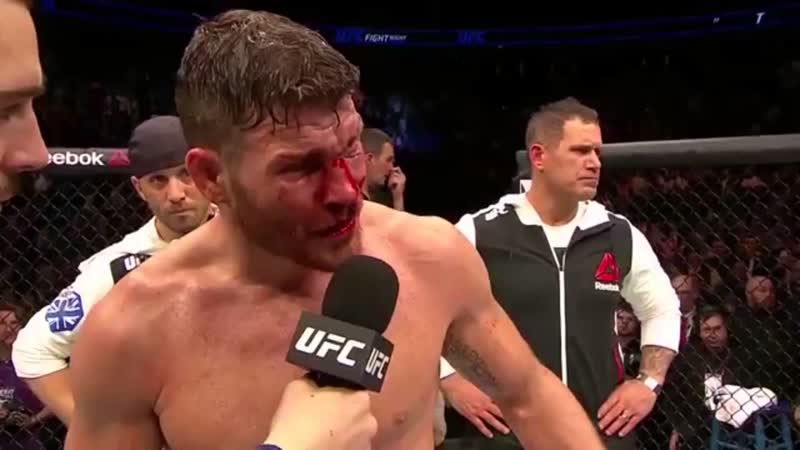 Fight Night London: Michael Bisping and Anderson Silva Octagon