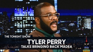 Tyler Perry Talks Bringing Back Madea Before Jimmy Teaches Him the Word “Rager“ | The Tonight Show