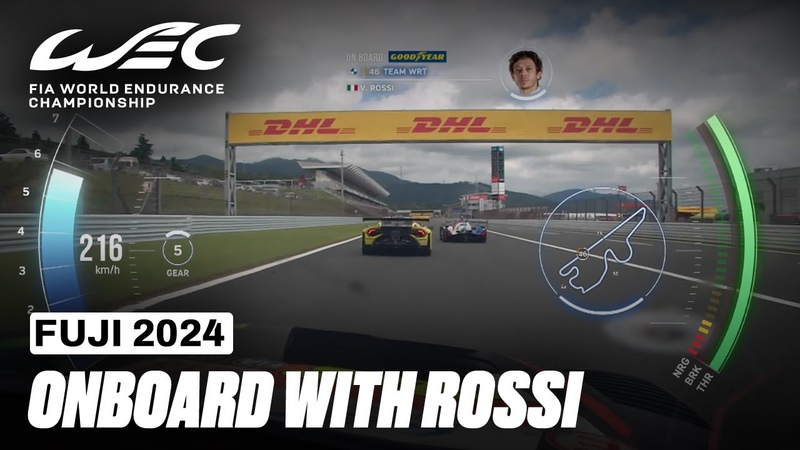 First Lap For Valentino Rossi At Fuji I 2024 6 Hours of Fuji I FIA