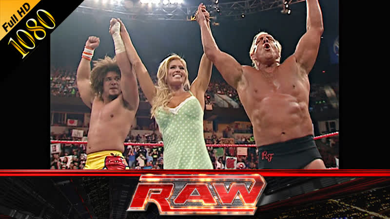 ро 02, 19, 07, Карлито (с Торри Уилсон) и Рик Флэр против Лэнса