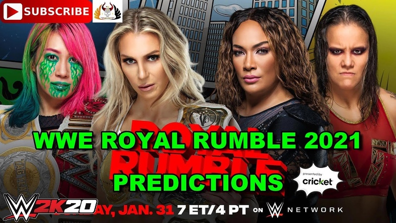 WWE Royal Rumble 2021 Women s Tag Team Titles Charlotte Flair Asuka vs. Shayna Baszler Nia
