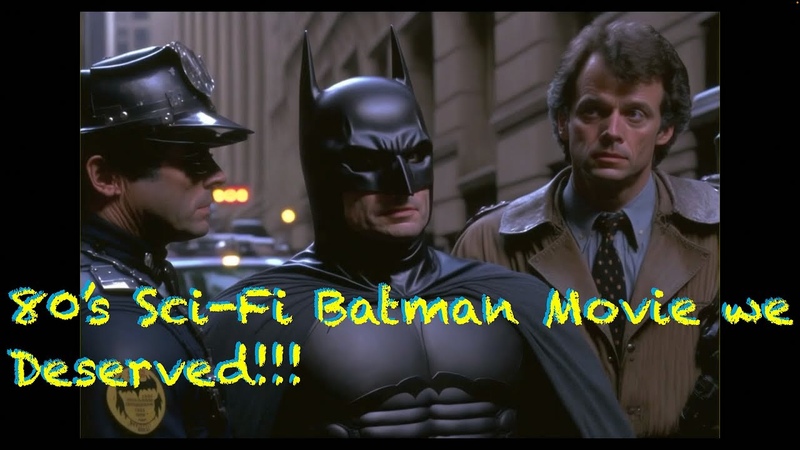 The EPIC 80s Batman Dark Sci fi Fantasy movie that we never got, but