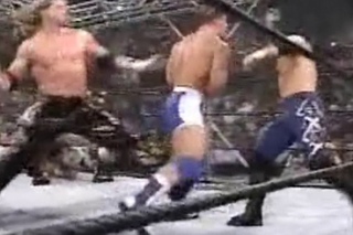 [WCOFP] The Un Americans Attacks Edge & John Cena (WWE Smackdown 07/25/02)