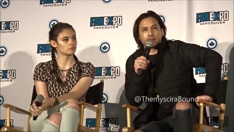 Джесси Рат о работе с Кейти (панель FAN EXPO Vancouver , 17 февраля