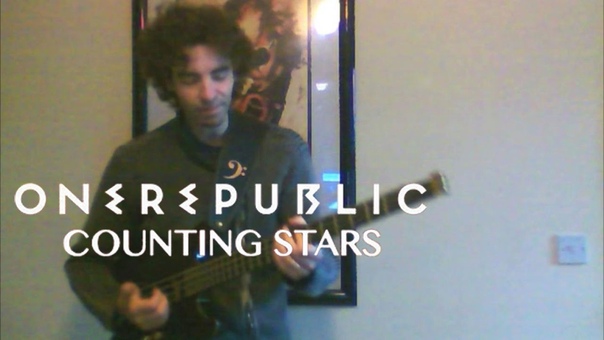 Karl Clews on bass Counting Stars by One